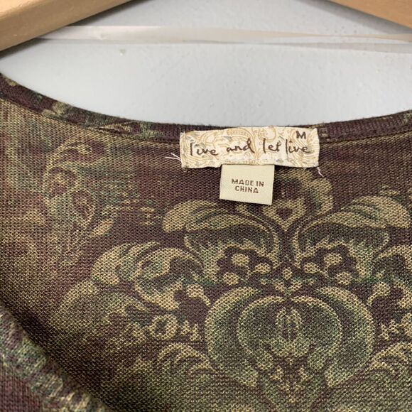 Fairy Grunge Size Medium Boho Embellished Asymmetrical Sweater Tunic Goblincore - Picture 4 of 7